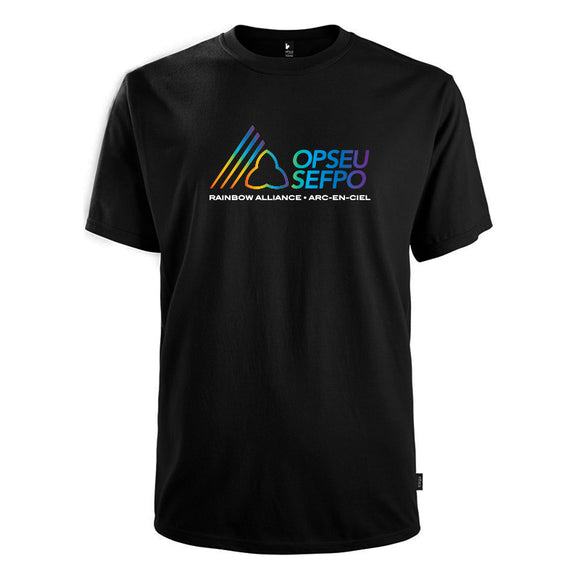 OPSEU / SEFPO Rainbow Alliance T-shirt