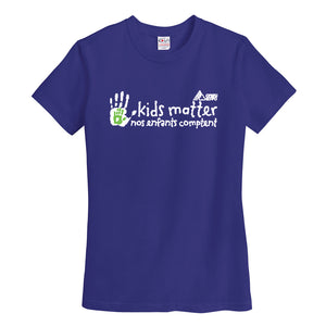 Women's OPSEU / SEFPO Kids Matter T-shirt