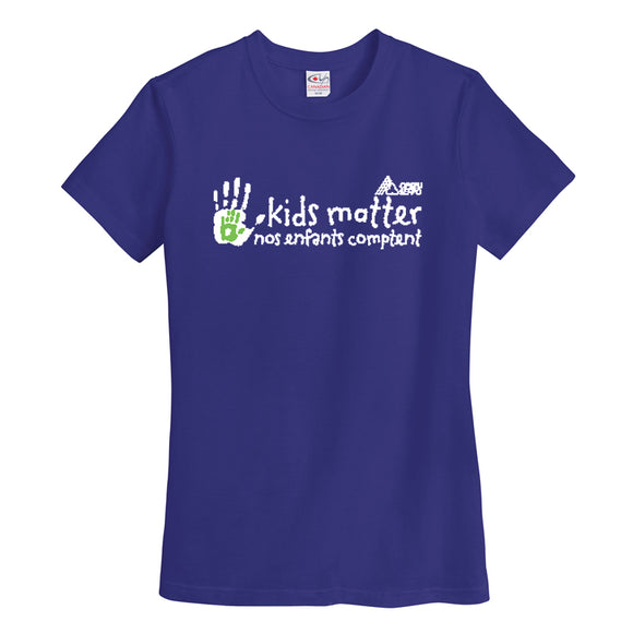 Women's OPSEU / SEFPO Kids Matter T-shirt