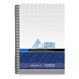 OPSEU / SEFPO Full Colour Spiral Notebook